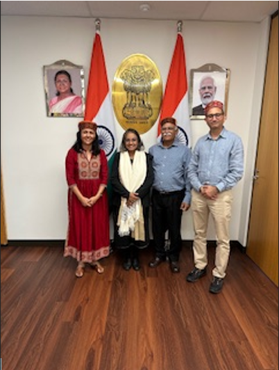 We met Ms Kajari Biswas, the Consulate General of India in Perth